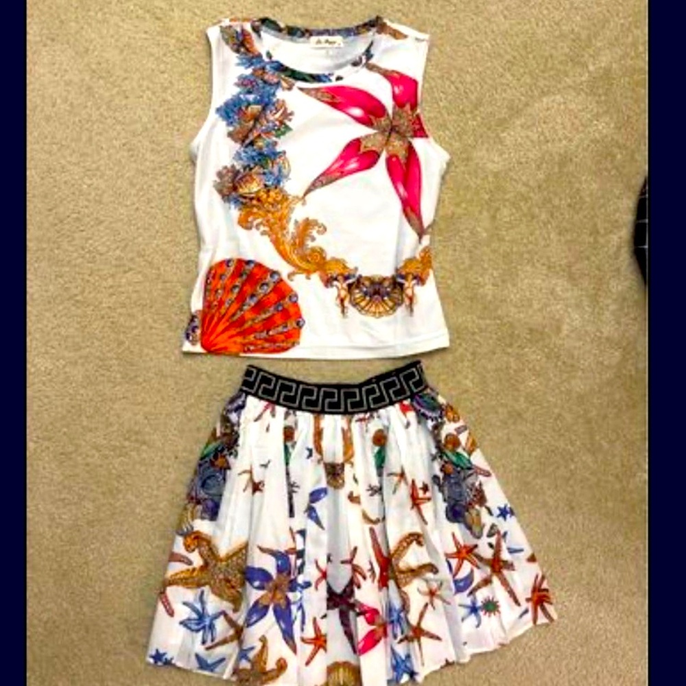 Medium skirt and top